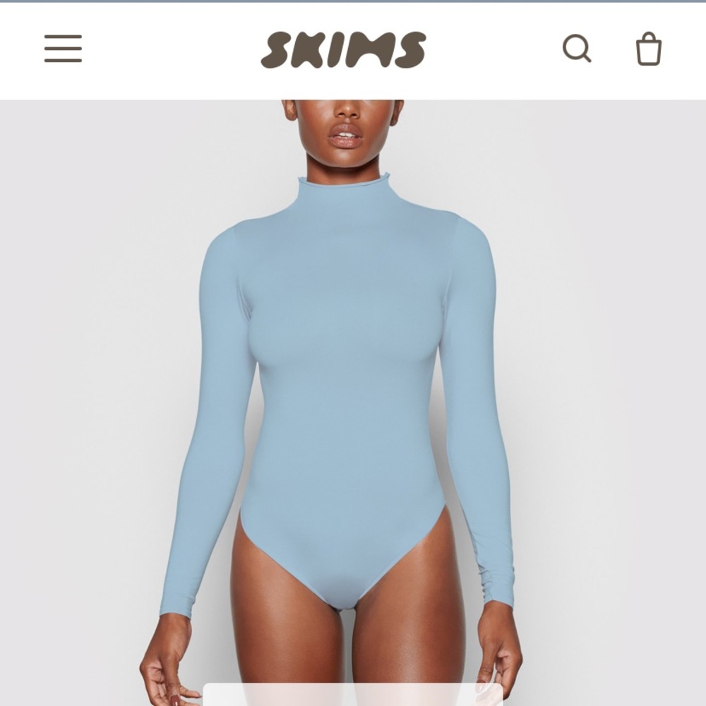 ESSENTIAL MOCK NECK LONG SLEEVE BODYSUIT